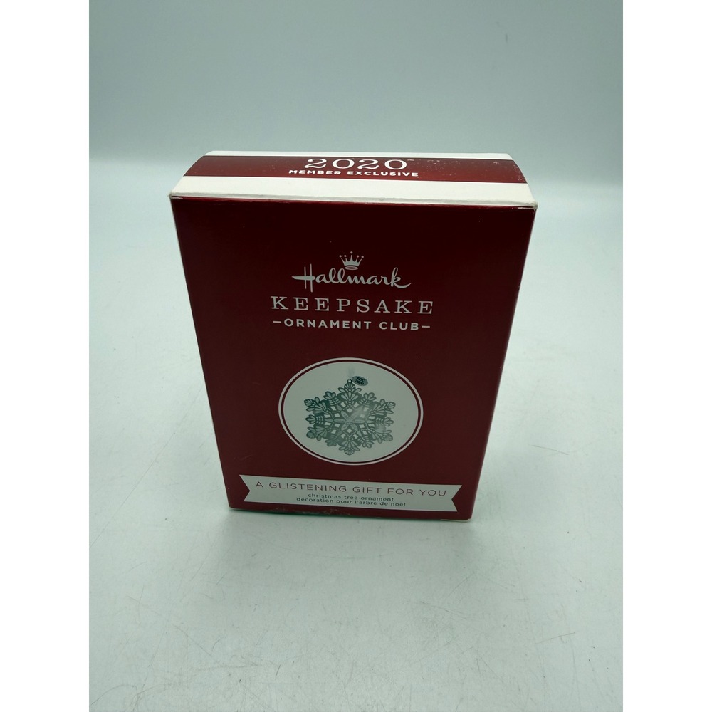 Hallmark Keepsake Ornament Club 2020 Member Exclusive Snowflake Terri Steiger